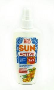 Sun Active Мягкое молочко 3в1 после загара 120 мл