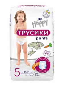 Подгузники-трусики Bella Happy Джуниор 11-18кг 10шт