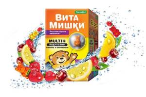 ВитаМишки Мульти+ пастилки жевательные 2,4г 30 шт