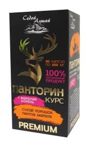 Панторин курс + Маралий корень Фарм-Продукт 90 капсул