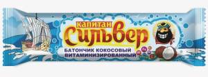 Батончик шоколад капитан сильвер (шок.глазурь) 50г