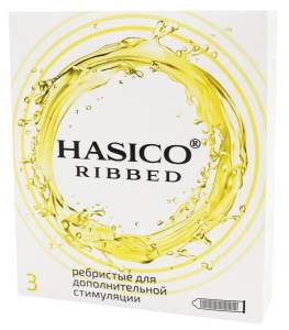 Презерватив Hasico Ribbed ребристые 3шт