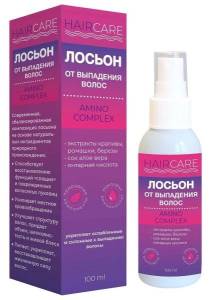 Лосьон от выпадения волос HAIR CARE AMINO COMPLEX МедикоМед 100мл